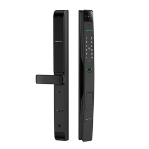 Serrure intelligente de sécurité extérieure pour porte d'entrée avec caméra numérique et alliage d'aluminium Tuya Smart Lock - Product Image 5