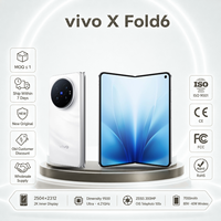 vivo X Fold6 5G Téléphone portable pliable Octa Core Anglais Caméra arrière 200MP+50MP 7000mAh 2026 Original Nouveau VIVO Nouveau Téléphone Android