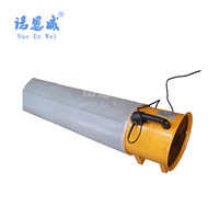 Conduit d'air flexible transparent PE film plastique conduit d'air conduit de distribution d'air