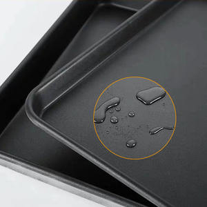 <span class=keywords><strong>Plaque</strong></span> <span class=keywords><strong>de</strong></span> <span class=keywords><strong>cuisson</strong></span> <span class=keywords><strong>de</strong></span> qualité commerciale 18x13 pouces, <span class=keywords><strong>plaque</strong></span> à biscuits en aluminium naturel, <span class=keywords><strong>plaque</strong></span> <span class=keywords><strong>de</strong></span> <span class=keywords><strong>cuisson</strong></span> antiadhésive résistante aux déformations - Product Image 5