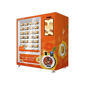 S3เครื่องจำหน่ายสินค้าอัตโนมัติพร้อมหน้าจอสัมผัสพร้อมลิฟต์สำหรับสลัดผักผลไม้ - Product Image 3