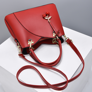 Sac à main pour <span class=keywords><strong>femme</strong></span> en cuir PU tendance, couleur unie, sac à bandoulière, sac fourre-tout, sacs de luxe pour femmes, directement de l'usine - Product Image 6
