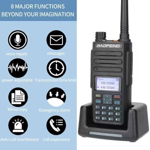 Radio numérique bidirectionnelle Baofeng DM-1801UV, radio portable DMR à double slot de temps DM1801, DR1801, fourniture directe d'usine - Product Image 5