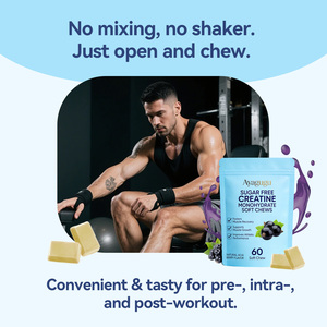 OEM Sugar Free Creatine Soft Chews Muscle Strength Gain Chews For Bodybuilders Private Label <b>Creatin</b> Gummies - Product Image 4