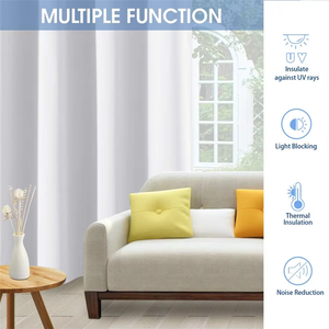 <span class=keywords><strong>Cortinas</strong></span> opacas extra anchas impermeables con aislamiento térmico para exteriores para Patio, porche, pérgola, <span class=keywords><strong>cenador</strong></span>, piscina - Product Image 6