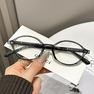 Nuova Montatura per <span class=keywords><strong>Occhiali</strong></span> TR90 Raffinata, Design <span class=keywords><strong>Vintage</strong></span> Ovale per Donna, <span class=keywords><strong>Occhiali</strong></span> Anti Luce Blu all'Ingrosso - Product Image 2