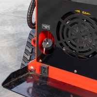 Mini-chargeuse compacte sur chenilles prête à être expédiée aux États-Unis, 890 kg, godet de 0,15 m³, flèche de levage verticale, pour le chargement sur remorque et les travaux en cour.