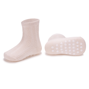 Meias infantis antiderrapantes respiráveis, meias de malha para bebês, meninos e meninas - Product Image 2