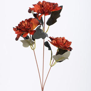 Flores Artificiales de Dalia Jinxi de Seda de 70 cm, Accesorios de Decoración para Bodas y Hogar - Product Image 5