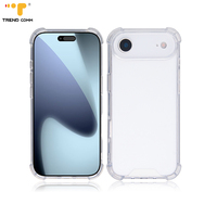 Coque de téléphone antichoc transparente en TPU souple, design uni, pour iPhone 17 Air 16 Pro Max 15 Plus – Vente en gros Chine