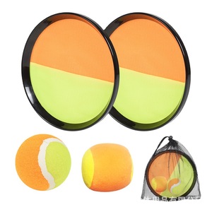 Raqueta con objetivo adhesivo de 20,5 cm y 19 cm, material PP, juguete deportivo para niños al aire libre, para 5 a 7 años, juego interactivo entre padres e hijos - Product Image 5