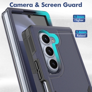 เคสพับได้สำหรับ <span class=keywords><strong>Samsung</strong></span> <span class=keywords><strong>Galaxy</strong></span> <span class=keywords><strong>Z</strong></span> Folding 6 <span class=keywords><strong>Z</strong></span> <span class=keywords><strong>Flip</strong></span> 6 5 <span class=keywords><strong>4</strong></span> 5G ปกป้องเต็มรูปแบบกันกระแทก - Product Image 4