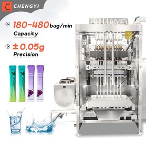 เครื่องบรรจุของเหลวอัตโนมัติแบบซองสติ๊กหลายเลนความเร็วสูงสำหรับน้ำยาบ้วนปาก - Product Image 1