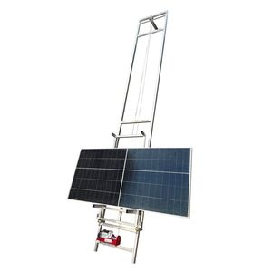 Elevador Eléctrico de Paneles Fotovoltaicos, Escalera de Elevación de Paneles Solares de Acero, Elevador de Cable de 4-<span class=keywords><strong>25</strong></span> m para Estructuras Elevadas - Product Image 3