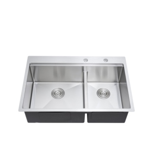 Fregadero Doble <span class=keywords><strong>de</strong></span> <span class=keywords><strong>Cocina</strong></span> Moderno <span class=keywords><strong>de</strong></span> Acero Inoxidable 304, Tabla <span class=keywords><strong>de</strong></span> Drenaje Multifuncional, Resistente a la Corrosión, Fácil <span class=keywords><strong>de</strong></span> Mantener para Uso Doméstico - Product Image 1