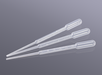 Pipette Pasteur BS-XG-03L 3 ml, emballage stérilisé individuellement, 183 mm