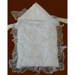 SAC DE DORMIR EN ORGANZA BLANC - Product Image 2