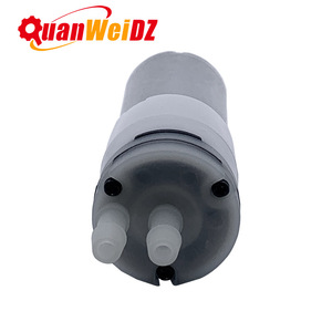 Pompe à eau miniature QuanWeiDZ 370A, pompe électrique à membrane auto-amorçante, détection automatique, gris - Product Image 1