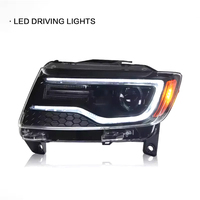 Kit de mise à niveau pour Jeep Grand Cherokee 2011-2015 : Phares avant LED de haute qualité avec lentille de projecteur et accessoires