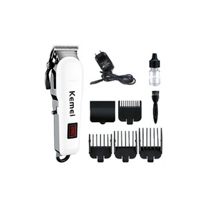 Machine de coupe de cheveux à batterie au Lithium pour barbiers professionnels à forte puissance <span class=keywords><strong>Kemei</strong></span> 2299 tondeuse sans fil électrique <span class=keywords><strong>Kemei</strong></span> tondeuse à cheveux - Product Image 3
