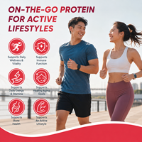 Gummies protéinés OEM 10g – Sachet de protéines – Snack nutritionnel fonctionnel – Marque privée – Saveur personnalisée – Emballage sur mesure