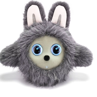 Dernier robot ours intelligent IA avec yeux LCD, caméra, capteur infrarouge, peluche super douce, jouet anti-stress