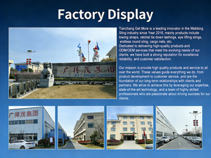 Kit de sangles à <span class=keywords><strong>cliquet</strong></span> jaunes robustes avec crochets métalliques, sangles de fixation robustes pour camion, remorque et déménagement - Product Image 4