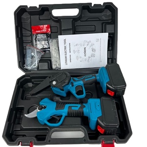 2-trong-1 vườn Chainsaw cây kéo điện cắt tỉa nhỏ cắt tỉa kéo gỗ cắt điện công cụ thiết lập chuỗi Saw - Product Image 1