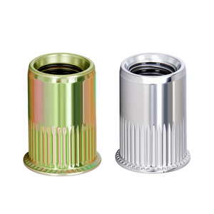 Tuercas Remachables de Acero Inoxidable 304 Shenruicheng M3-M12 con Cabeza Avellanada y Arandela, Tuerca Plana Roscada con Orificio Pasante - Product Image 1