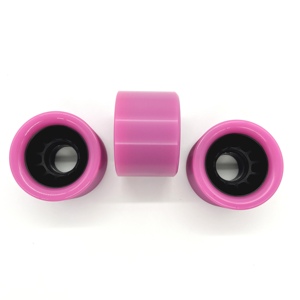 Vente d'usine Roues de patins à roulettes en plastique personnalisées 58 mm 59 mm 60 mm 62 mm Roues de patins à roulettes à grande vitesse <span class=keywords><strong>Quad</strong></span> Meilleures roues de patins à roulettes roses - Product Image 2