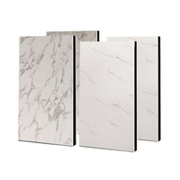 Panel de pared con acabado de mármol de 4mm, compuesto de aluminio Panel, tablero ACP para exteriores, hoja ACM, Material de construcción de pared de construcción