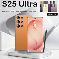 Smartphone 5G Original pour S25 Ultra 16 Go + 1 To Double SIM Téléphone Portable S25 Ultra Smartphones