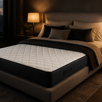 Matelas en mousse à mémoire de forme Queen/King Size compressé et enroulable pour chambre principale, maison familiale, vente en gros