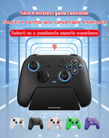 Joystick Inalámbrico BT Popular, Gamepad con Doble Motor de Vibración, Botón Turbo, Controlador Lineal para PC, P3, Dispositivos Móviles IOS, 2.4G