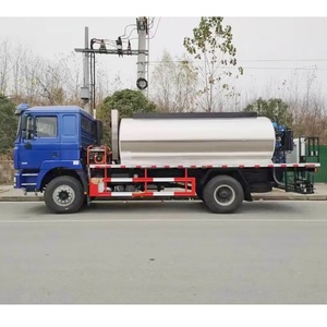 รถบรรทุกฉีดพ่นยางมะตอย/รถบรรทุกจ่ายยางมะตอย ชัคแมน 6x4 ขนาด 12 ลูกบาศก์เมตร - Product Image 3