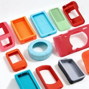 Colorful Silicone Phone Cases Protective Covers for Devices Various Shapes and Sizes Durable Anti Scratch <b>Rubber</b> Housing - Product Image 1