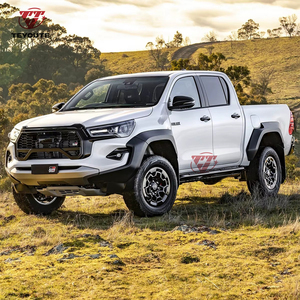Modifié pour <span class=keywords><strong>Toyota</strong></span> <span class=keywords><strong>Hilux</strong></span> Revo Rocco 2021 <span class=keywords><strong>2022</strong></span> 2023 2024 pour kits carrosserie GR Sport, pare-chocs, calandre, élargisseurs d'ailes - Product Image 6