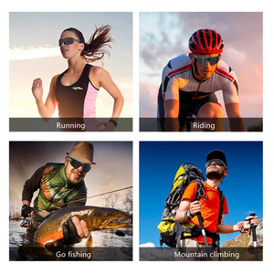 Gafas BT inteligentes para actividades al aire libre Auriculares inalámbricos de audio estéreo para llamadas manos libres para ciclismo, correr y senderismo - Product Image 6