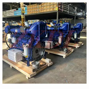 Chất lượng cao 6 xi lanh 500hp 1800 vòng/phút WP13C500-18 động cơ diesel Hàng Hải nhà máy bán hàng với vị trí trong