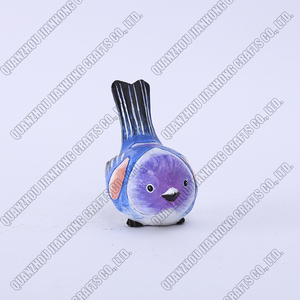 Resin Crafts Cute Animals Custom Souvenir Gifts <strong>Funny</strong> Blue <strong>Bird</strong> Figurines - Product Image 5