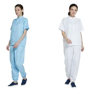 Short Sleeve Suit Workwear Food Processing Clothing Fast Food Uniforms