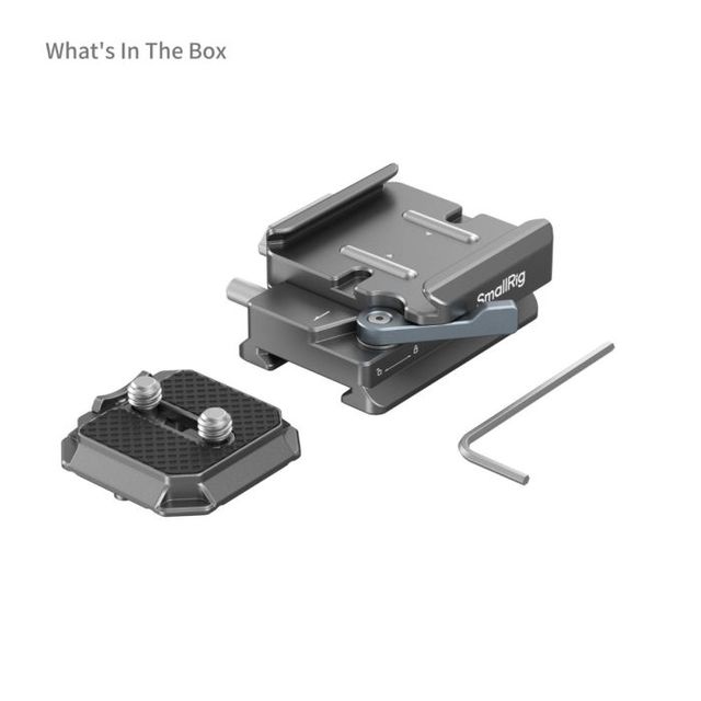 4639 HawkLock H38 Arca-Swiss Quick Release Plate for DJI RS Series Gimbal with Anti-Slip Anti-Twist Design