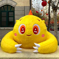 Mascotte géante gonflable personnalisée, personnage de dessin animé gonflable de haute qualité pour exposition en plein air