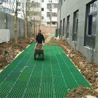 Dalles alvéolaires hexagonales industrielles robustes pour terrains de sport et barrages – Grille de renforcement de gazon en PEHD
