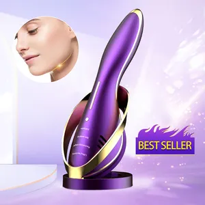 New Beauty Products 2024 Best Rf Hot & Cold Led Face Massager Masajeador Facial Ems Beauty Face Device For Home Use