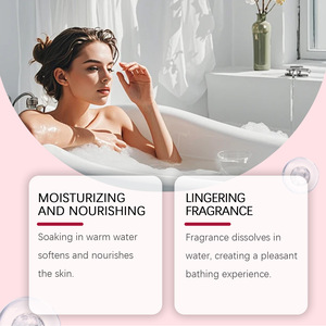 Bañera de sales con rosas secas, piel limpia <span class=keywords><strong>y</strong></span> suave, refrescante <span class=keywords><strong>y</strong></span> no pegajosa - Product Image 3