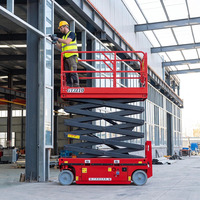 Direkt vom Hersteller mobile Hebebühne elektrischer Lift Außenlift für Bau und Wartung im Außenbereich von Gewerbegebäuden