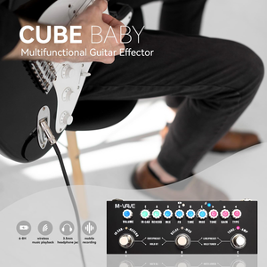 <span class=keywords><strong>Pedal</strong></span> <span class=keywords><strong>de</strong></span> Guitarra Multiefectos, <span class=keywords><strong>Pedal</strong></span> <span class=keywords><strong>de</strong></span> Reverberación, Chorus, Phaser, con Carga IR <span class=keywords><strong>de</strong></span> 9 Modelos <span class=keywords><strong>de</strong></span> Amplificador, <span class=keywords><strong>Pedal</strong></span> <span class=keywords><strong>de</strong></span> Efecto <span class=keywords><strong>de</strong></span> Reverberación CUBE-BABY - Product Image 5