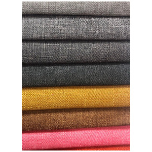 130 # Home <span class=keywords><strong>Deco</strong></span> 100% Polyester Imitation Lin Tissu Textile Lin Look Meubles Tissu - Product Image 4
