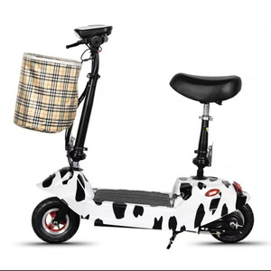 Little Dolphin Mini Electric Scooter Brushless Motor Foldable 15 25km Range Led Lighting Unisex Commuter Scooter - Product Image 2